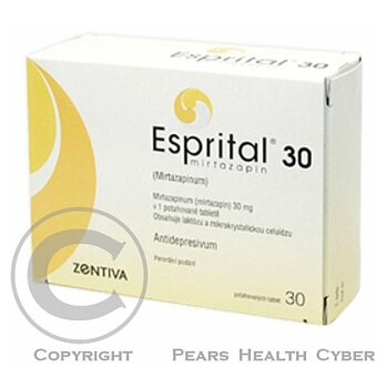 ESPRITAL 30  30X30MG Potahované tablety