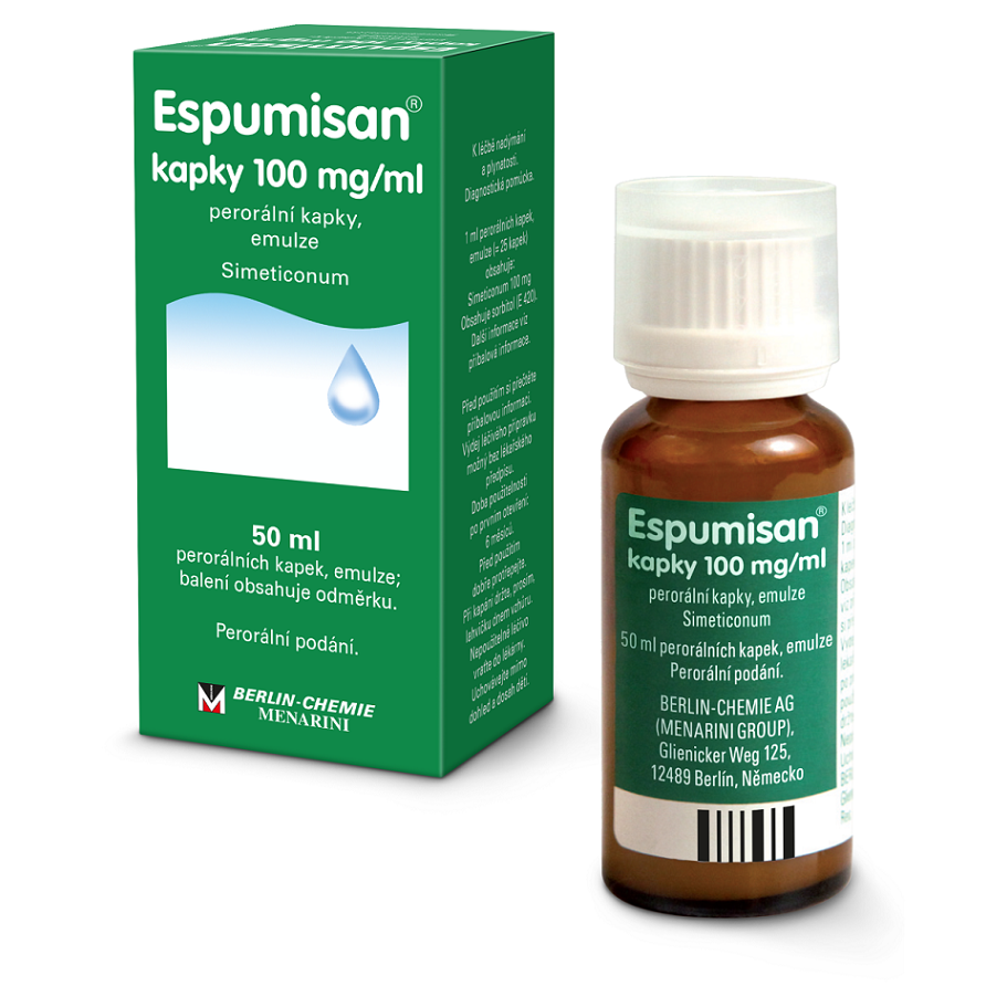 E-shop ESPUMISAN 100 mg/ml kapky 50 ml