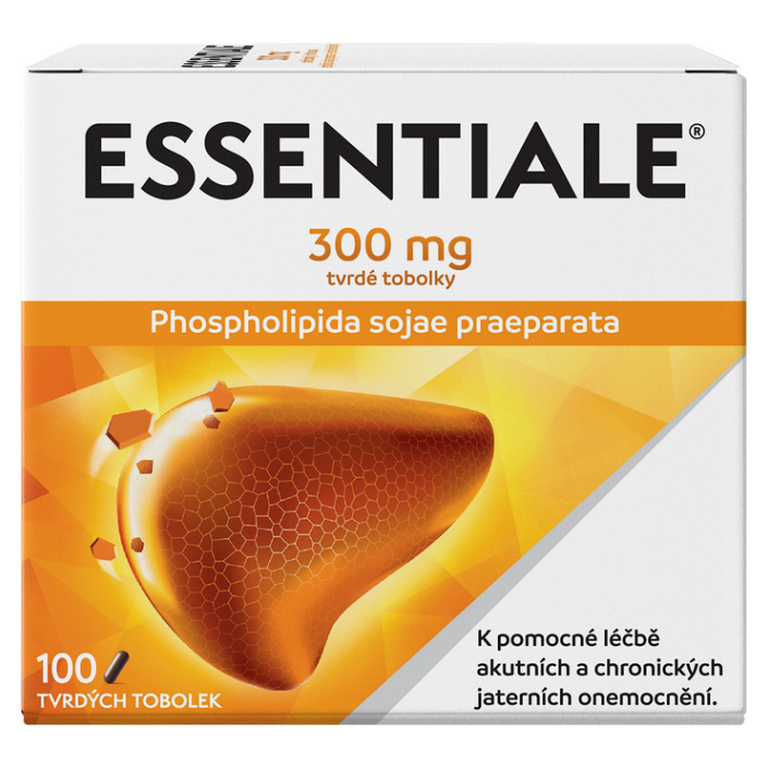 E-shop ESSENTIALE 300 mg 100 tvrdých tobolek