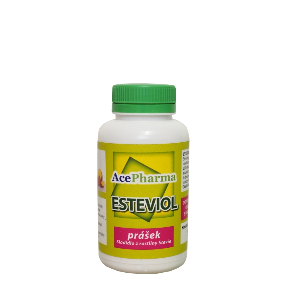 Levně ESTEVIOL Prášek sladidlo z rostliny Stevia 50 g