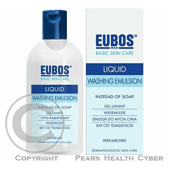 EUBOS základní péče - čistící emulze modrá 200ml