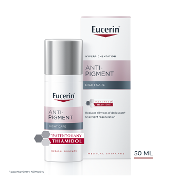 EUCERIN AntiPigment Noční krém 50 ml (Dermokosmetika pleťové krémy, gely, balzámy) - Dermokosmetika, Noční, Revitalizační