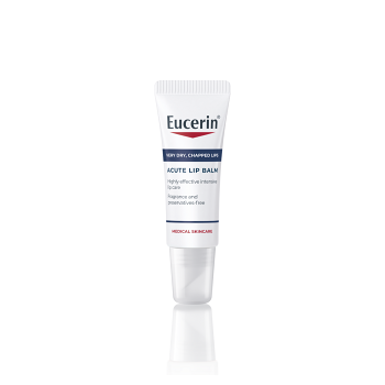 EUCERIN UreaRepair Balzám na rty Acute Lip Balm 10 ml (Dermokosmetika balzámy na rty) - Dermokosmetika, Regenerační, Zklidňující