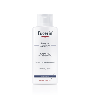 EUCERIN DermoCapillaire Šampon na vlasy 5% UREA pro suchou pokožku 250 ml (Dermokosmetika šampóny na vlasy) - Dermokosmetika, Vyživující