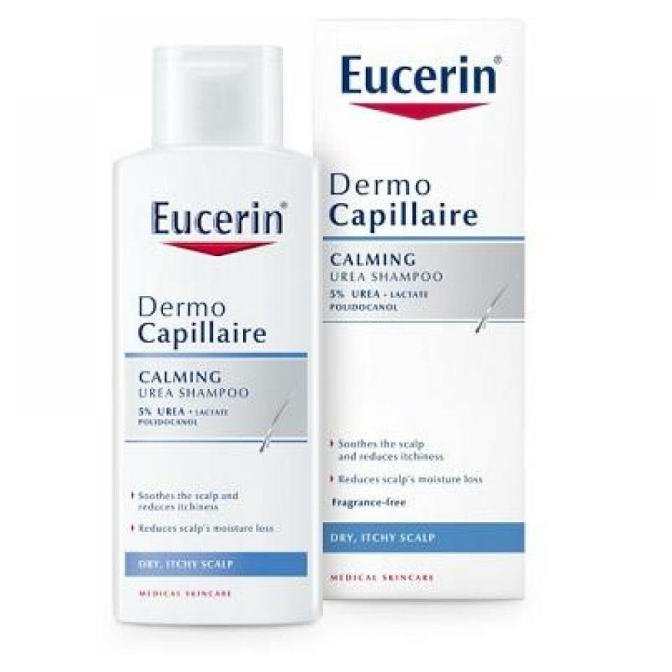 Levně EUCERIN DermoCapillaire Šampon na vlasy 5% UREA pro suchou pokožku 250 ml