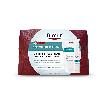 EUCERIN DermoPure Clinical Vánoční kazeta 2 kusy (Dermokosmetika pleťové krémy, gely, balzámy)