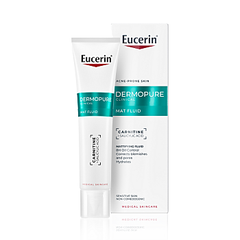 EUCERIN DermoPure CLINICAL Zmatňující fluid, 40ml (Dermokosmetika pleťová séra a emulze) - Dermokosmetika