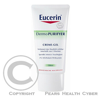 EUCERIN DermoPURIFYER hydratační krém-gel 50ml