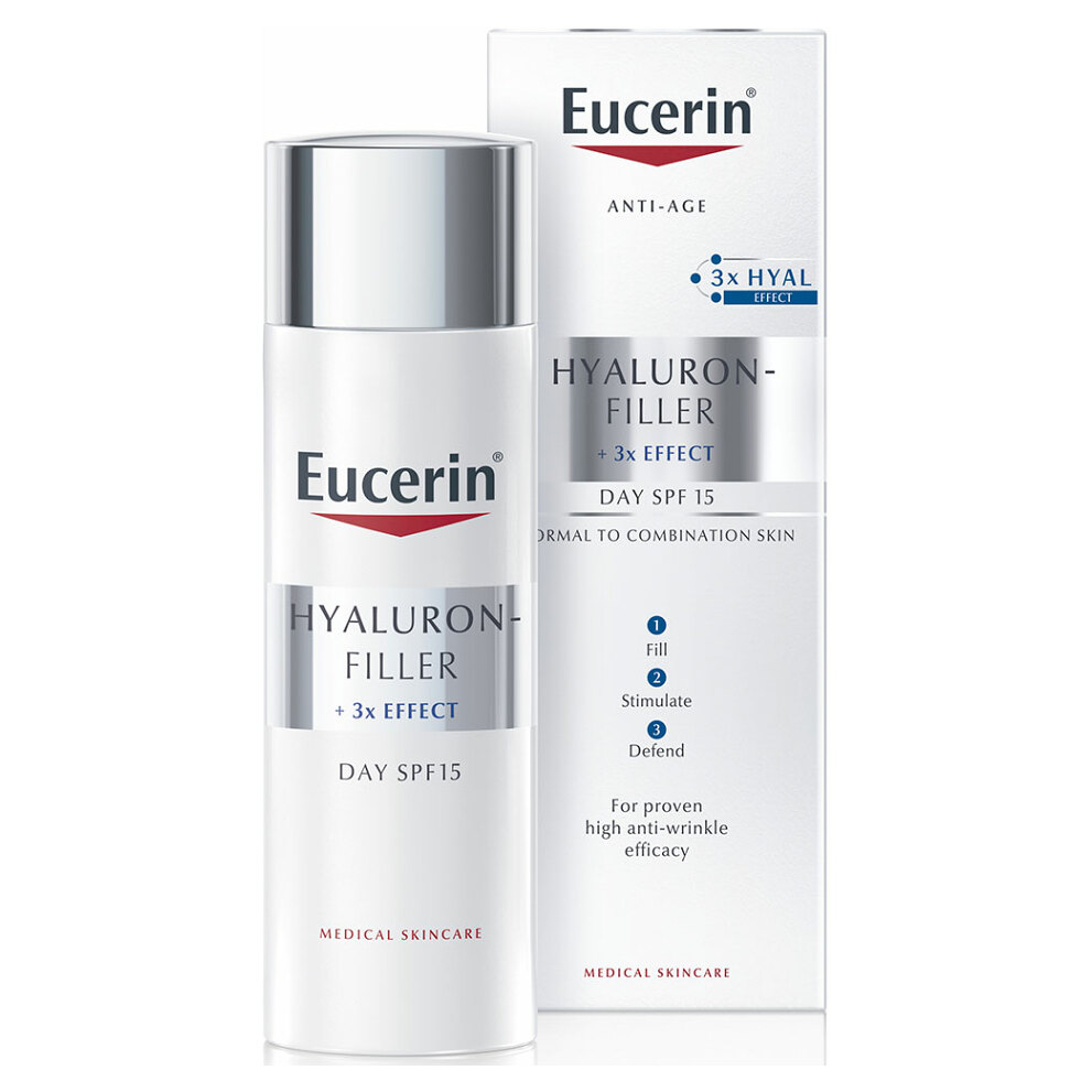 E-shop EUCERIN EUCERIN Hyaluron-Filler + 3x Effect krém pro normální a smíšenou pleť 50 ml