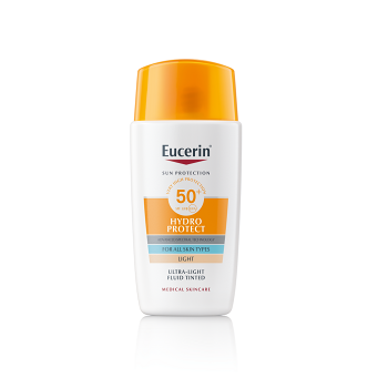 EUCERIN Sun Hydro Protect Fluid na opalování Světlý SPF 50+ 50 ml (Dermokosmetika opalovací krémy) - Tónovací, Dermokosmetika
