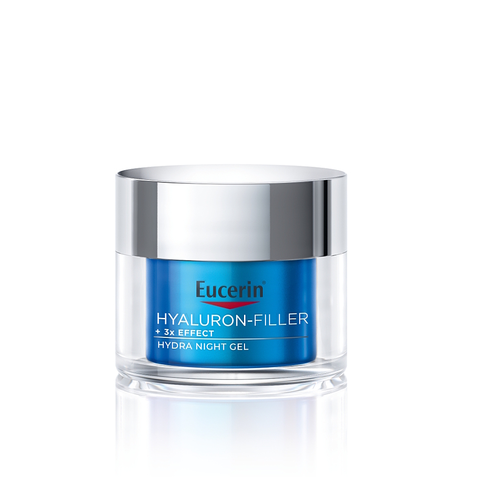 Eucerin Hyaluron Filler 3x Effect noční gel 50 ml