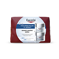 EUCERIN Hyaluron-Filler + 3x Effect Vánoční kazeta 2 x 50 ml