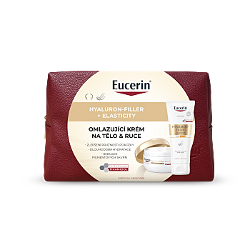 EUCERIN Hyaluron-Filler + Elasticity Vánoční kazeta 2 kusy (Kosmetické balíčky)