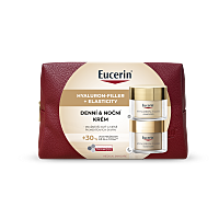 EUCERIN Hyaluron-Filler + Elasticity Vánoční kazeta 2 x 50 ml