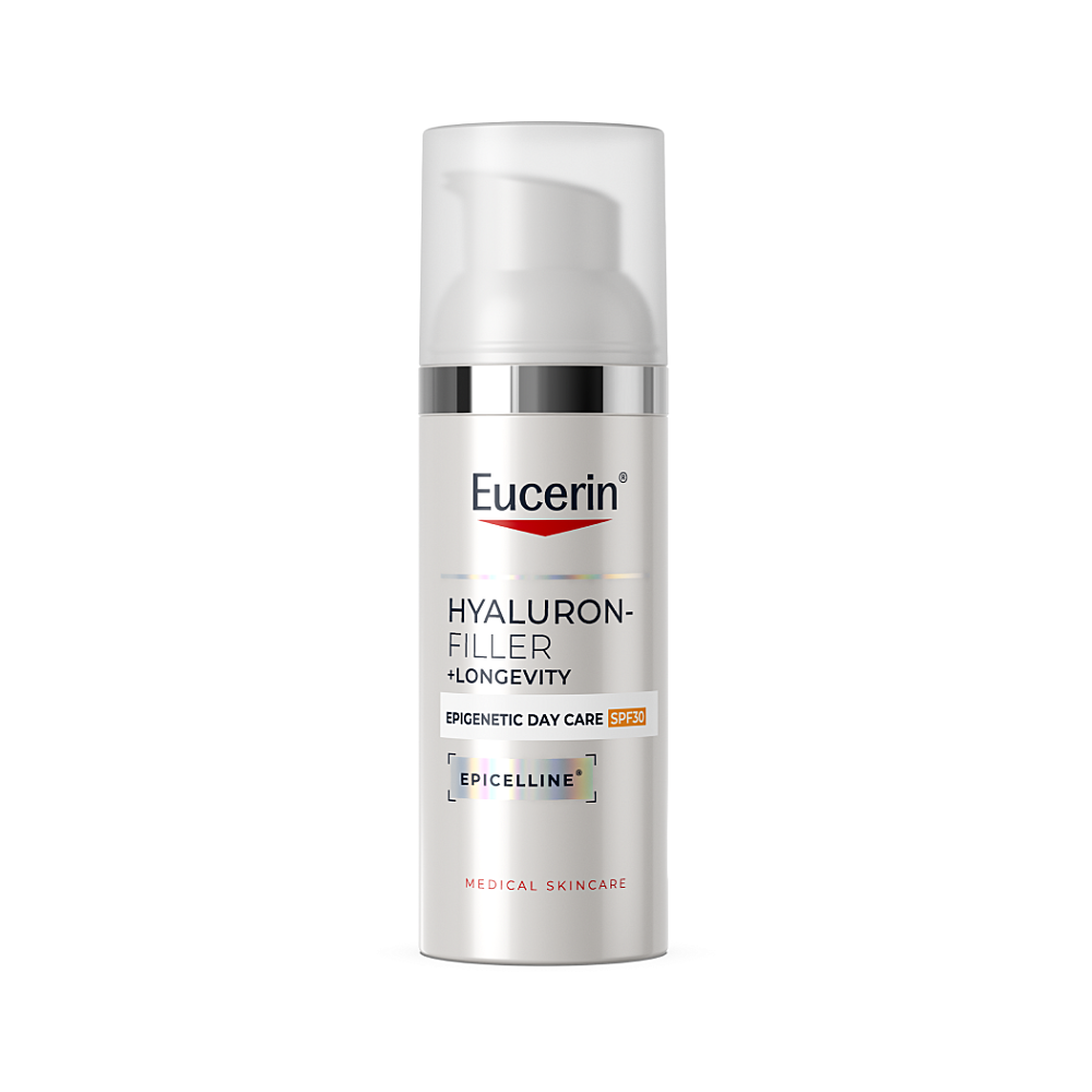 EUCERIN Hyaluron-Filler + Longevity Epigenetic denní krém SPF 30 50 ml