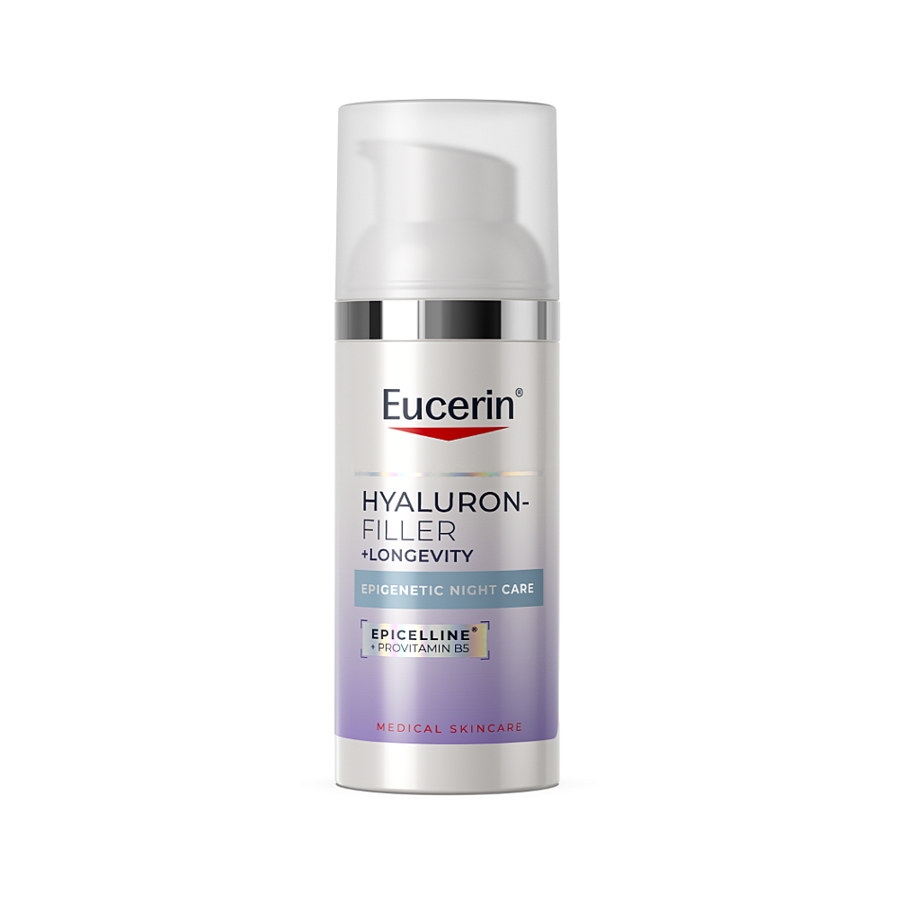 EUCERIN Hyaluron-Filler + Longevity Epigenetic noční krém 50 ml