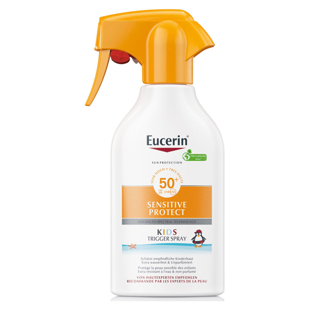 E-shop EUCERIN Sun Dětský sprej na opalování Sensitive ProtectSPF 50+ 250 ml
