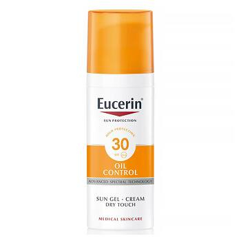 EUCERIN Sun Oil Control Ochranný krémový gel na opalování na obličej SPF 30 50 ml