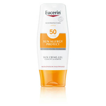 EUCERIN Sun Allergy Protect Ochranný krémový gel na opalování proti sluneční alergii SPF 50 150 ml
