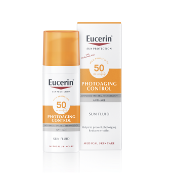 EUCERIN Sun Photoaging Control Opalovací emulze na obličej SPF50 50 ml (Dermokosmetika opalovací krémy) - Dermokosmetika