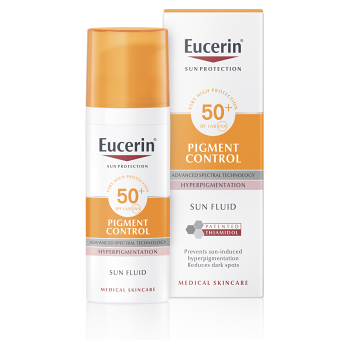 EUCERIN Sun Pigment Control Emulze na opalování SPF 50+ 50 ml (Dermokosmetika opalovací krémy) - Dermokosmetika