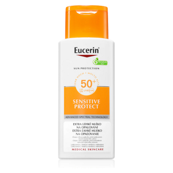 EUCERIN Sun Sensitive Protect Mléko na opalování  SPF 50+ 150 ml (Dermokosmetika opalovací mléka a gely) - Dermokosmetika