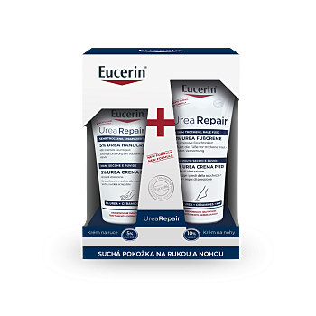 EUCERIN UreaRepair Vánoční kazeta 2 kusy (Kosmetické balíčky) - Ošetřující, Regenerační