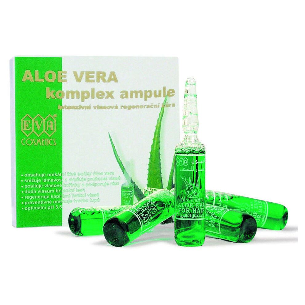 Levně EVA Aloe vera ampule 5 x 10 ml