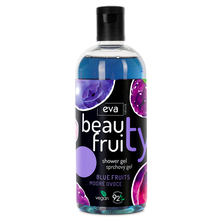 Levně EVA NATURA Beauty Fruity Sprchový gel Blue fruits 400 ml