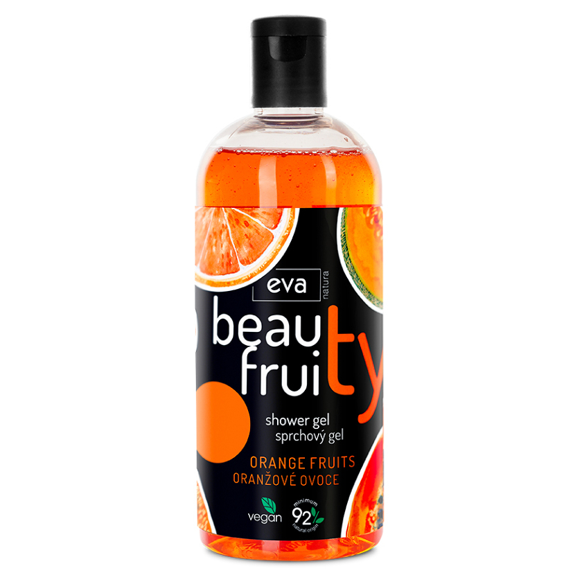 E-shop EVA NATURA Beauty Fruity Sprchový gel Orange fruits 400 ml