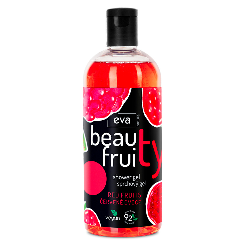Levně EVA NATURA Beauty Fruity Sprchový gel Red fruits 400 ml
