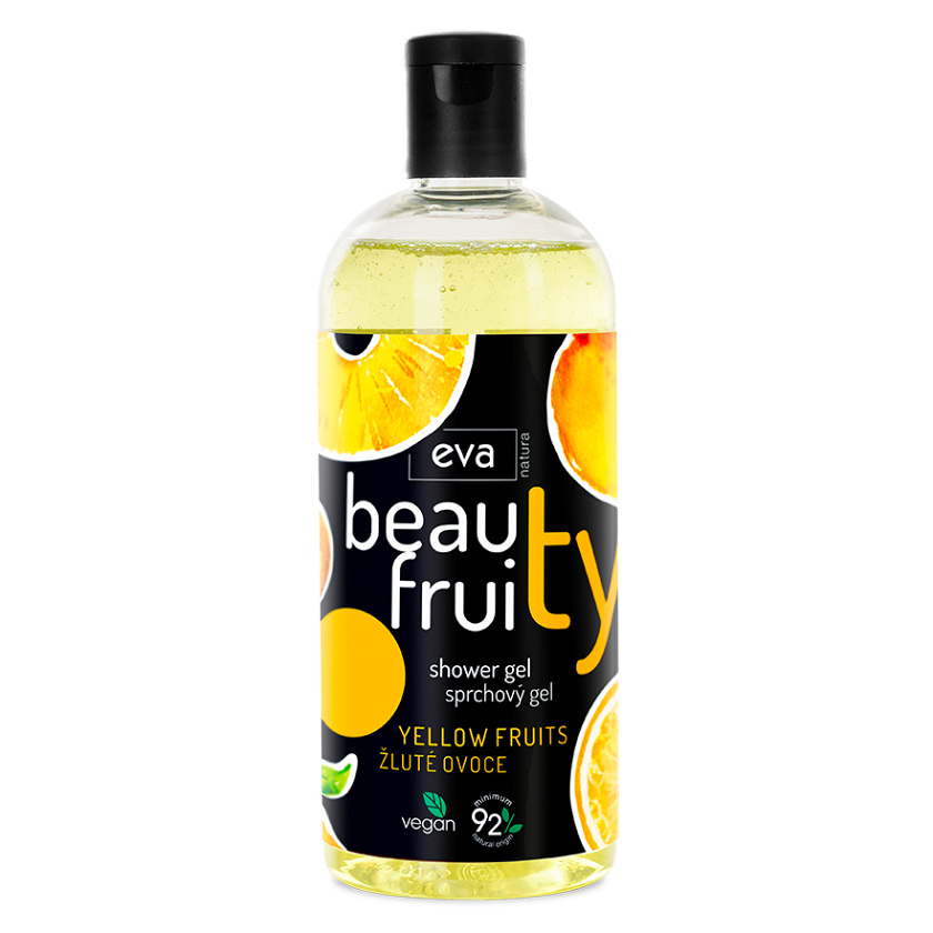 Levně EVA NATURA Beauty Fruity Sprchový gel Yellow fruits 400 ml