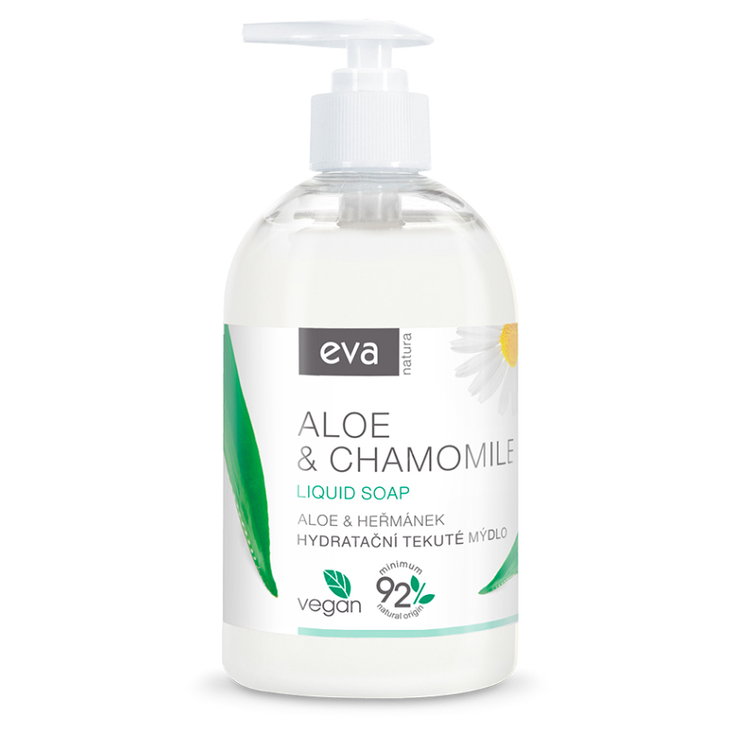 E-shop EVA NATURA Hydratační tekuté mýdlo Aloe & Heřmánek 500 ml