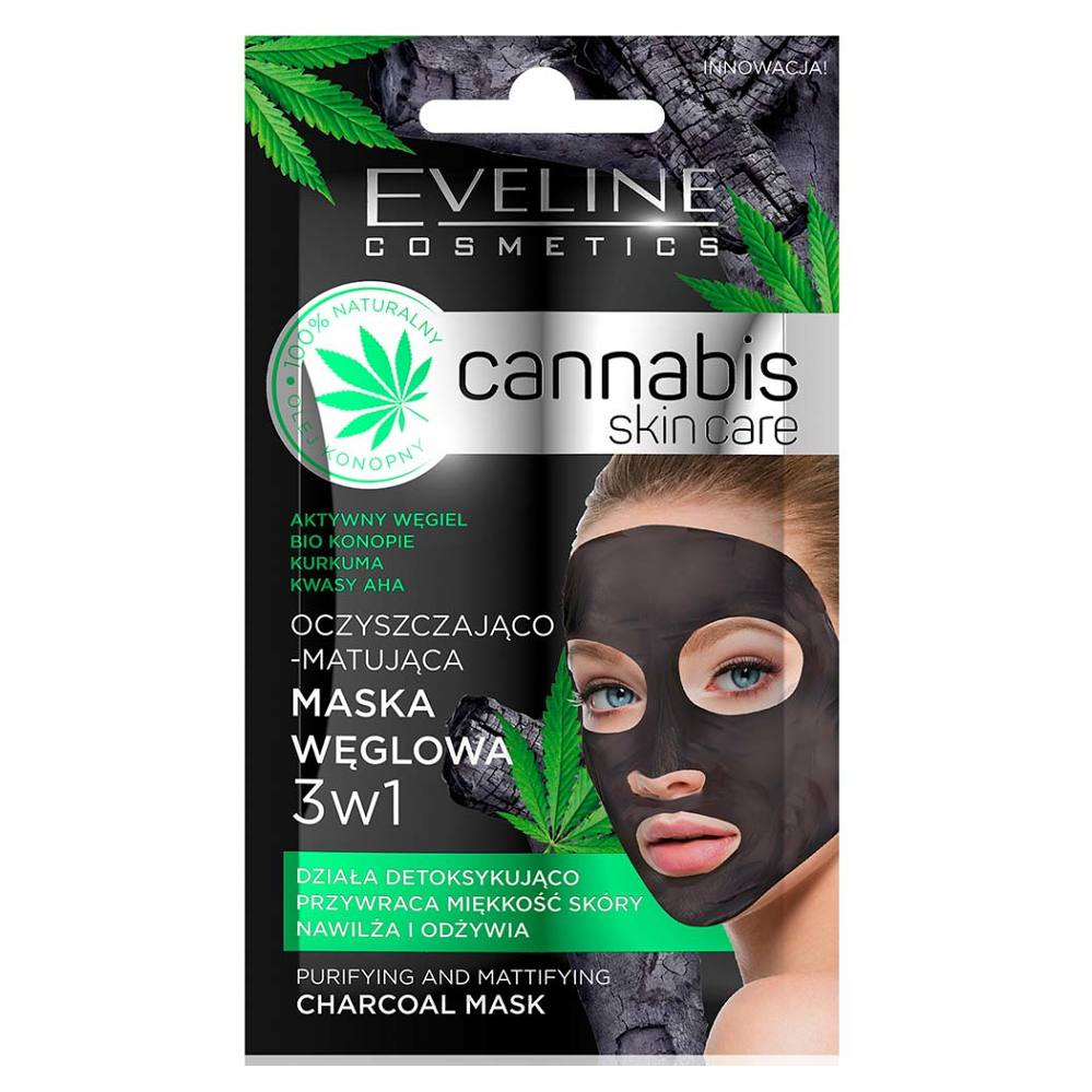 Levně EVELINE Cannabis Pleťová maska 7 ml
