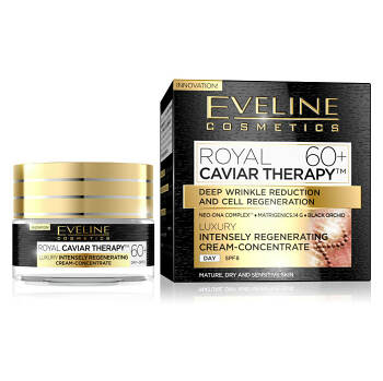 EVELINE COSMETICS Royal Caviar Intensely regenerating day cream-concentrate 60+  50 ml