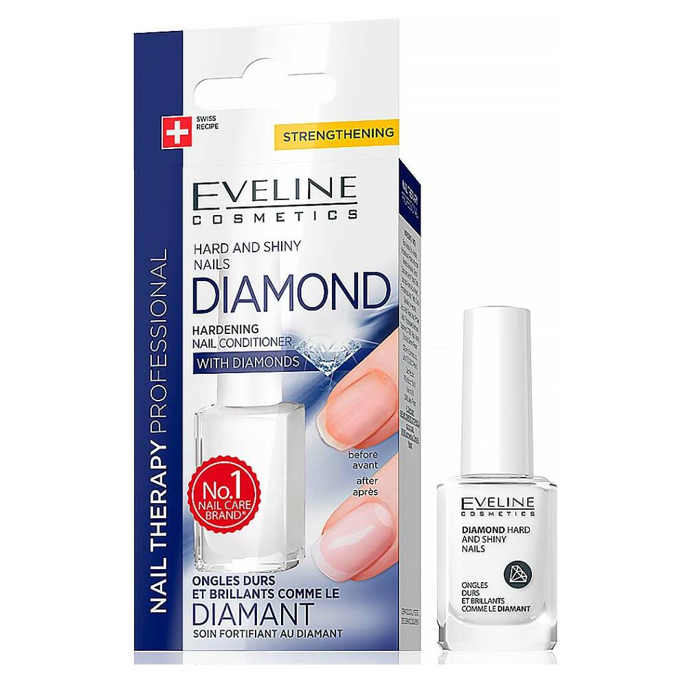 Levně EVELINE Nail Therapy Diamond hardness 12 ml