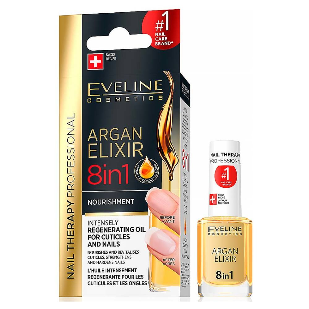 E-shop EVELINE Nail Therapy Elixír na kůžičku a nehty 8v1 12 ml