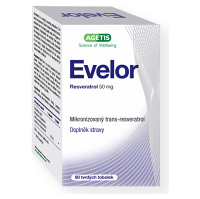 EVELOR Resveratrol 50 mg 90 tobolek