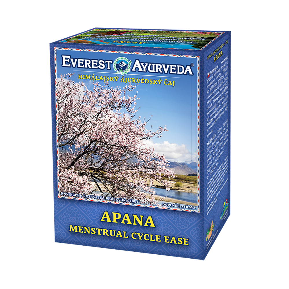 E-shop EVEREST AYURVEDA Apana pro klidnou menstruaci sypaný čaj 100 g