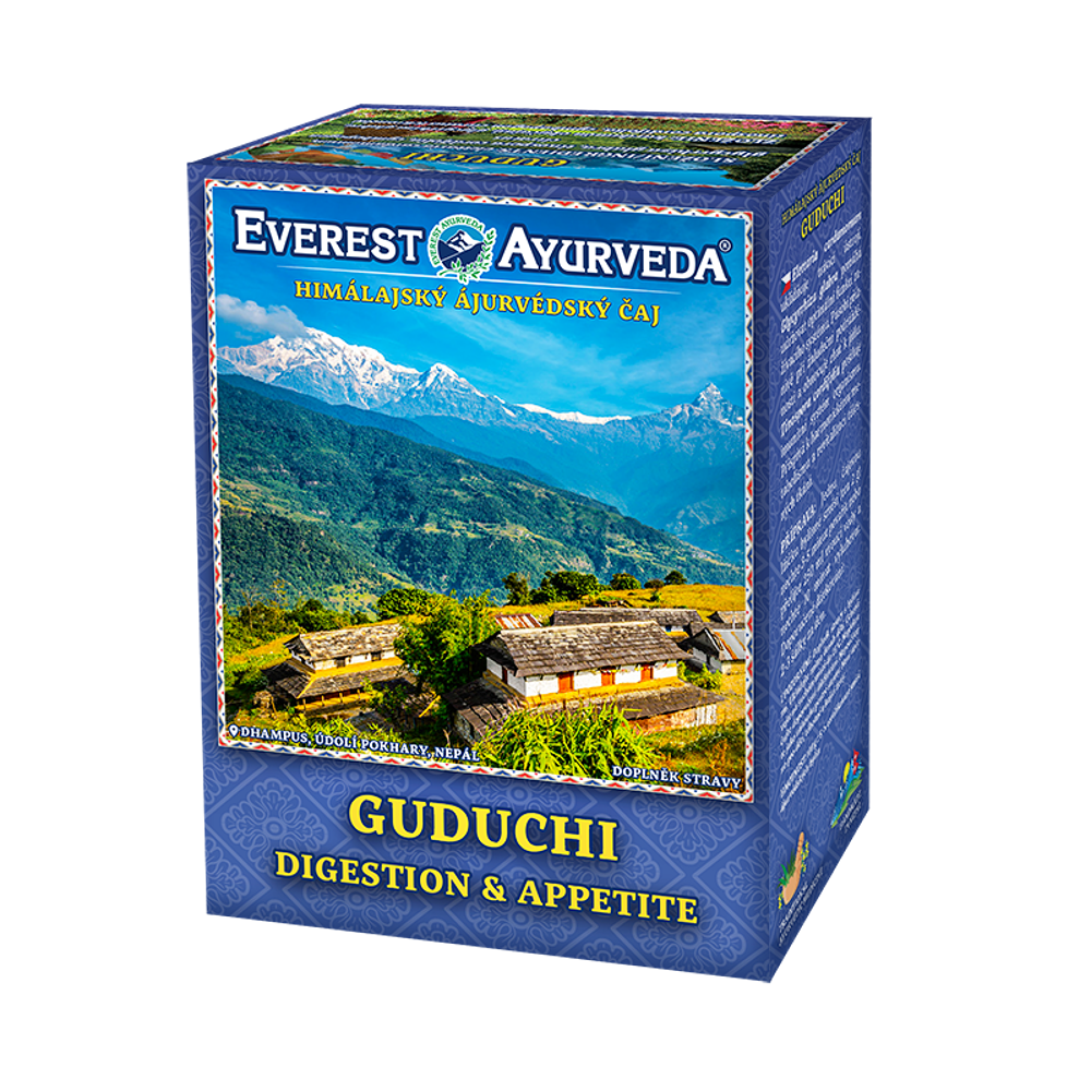 Levně EVEREST AYURVEDA Guduchi zažívání a chuť k jídlu sypaný čaj 100 g