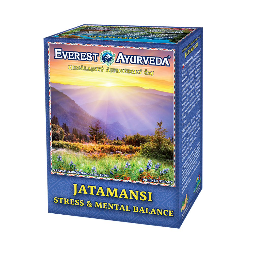 Levně EVEREST AYURVEDA Jatamansi stres a duševní rovnováha sypaný čaj 100 g