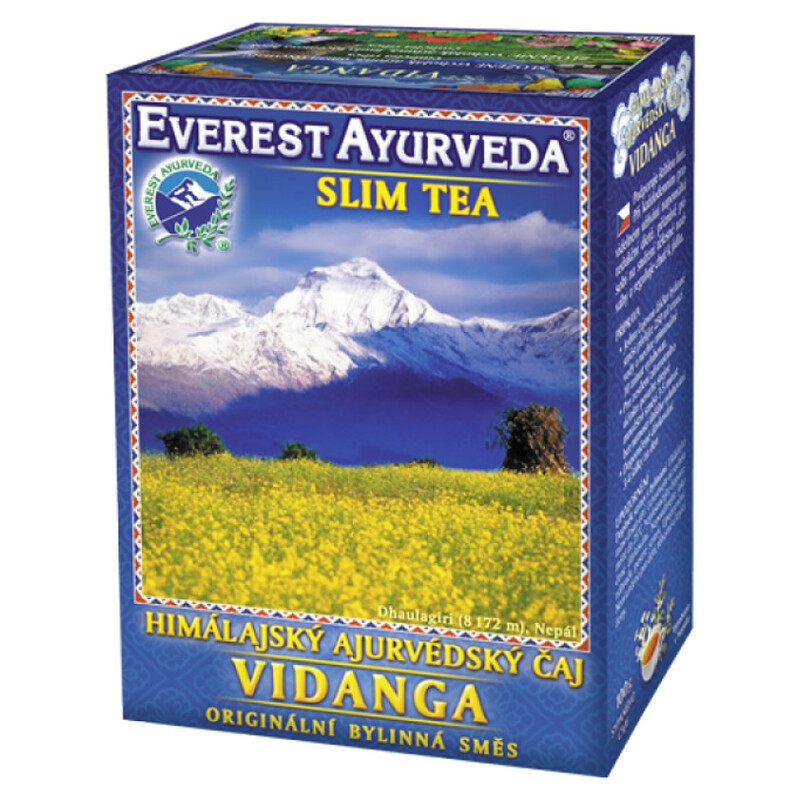 E-shop EVEREST AYURVEDA Vidanga redukce tělesné hmotnosti sypaný čaj 100 g