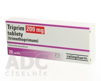 TRIPRIM 200 MG-TABLETY  20X200MG Tablety