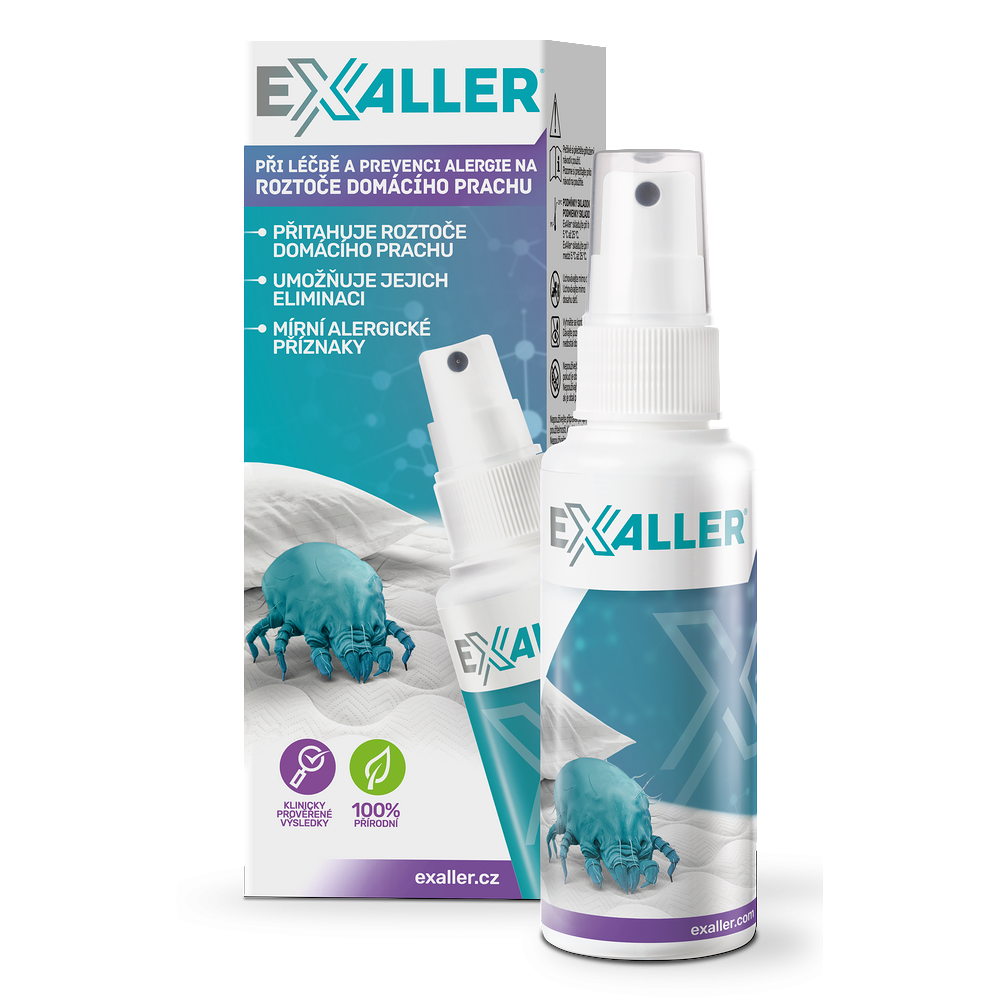 Levně EXALLER Sprej při alergii na roztoče domácího prachu 300 ml
