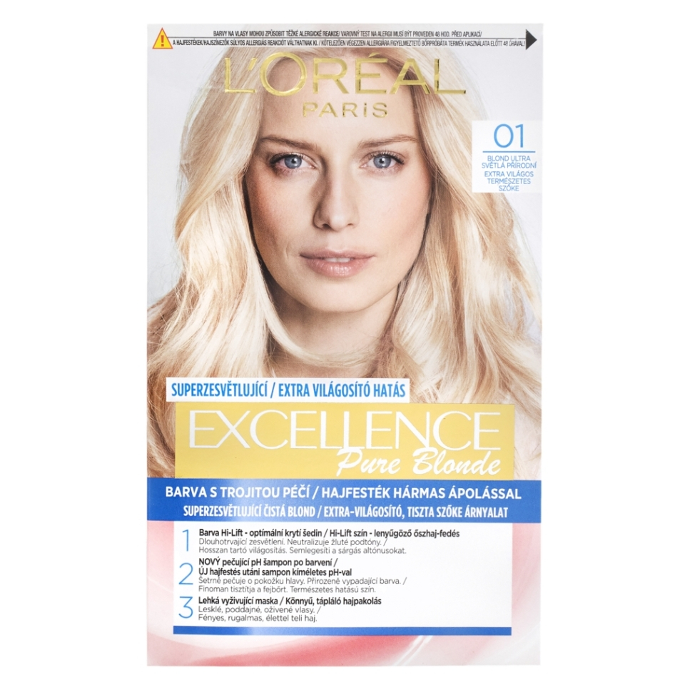 E-shop L'OREAL Excellence Creme Barva na vlasy 01 Blond ultra světlá přírodní