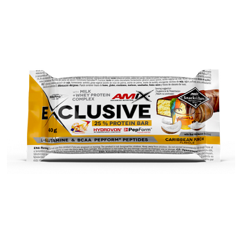AMIX Exclusive protein bar karibský punč 40 g