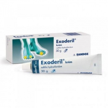EXODERIL Krém 10 mg 30 g