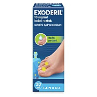 EXODERIL Roztok k zevnímu užití 10mg/ml 20 ml