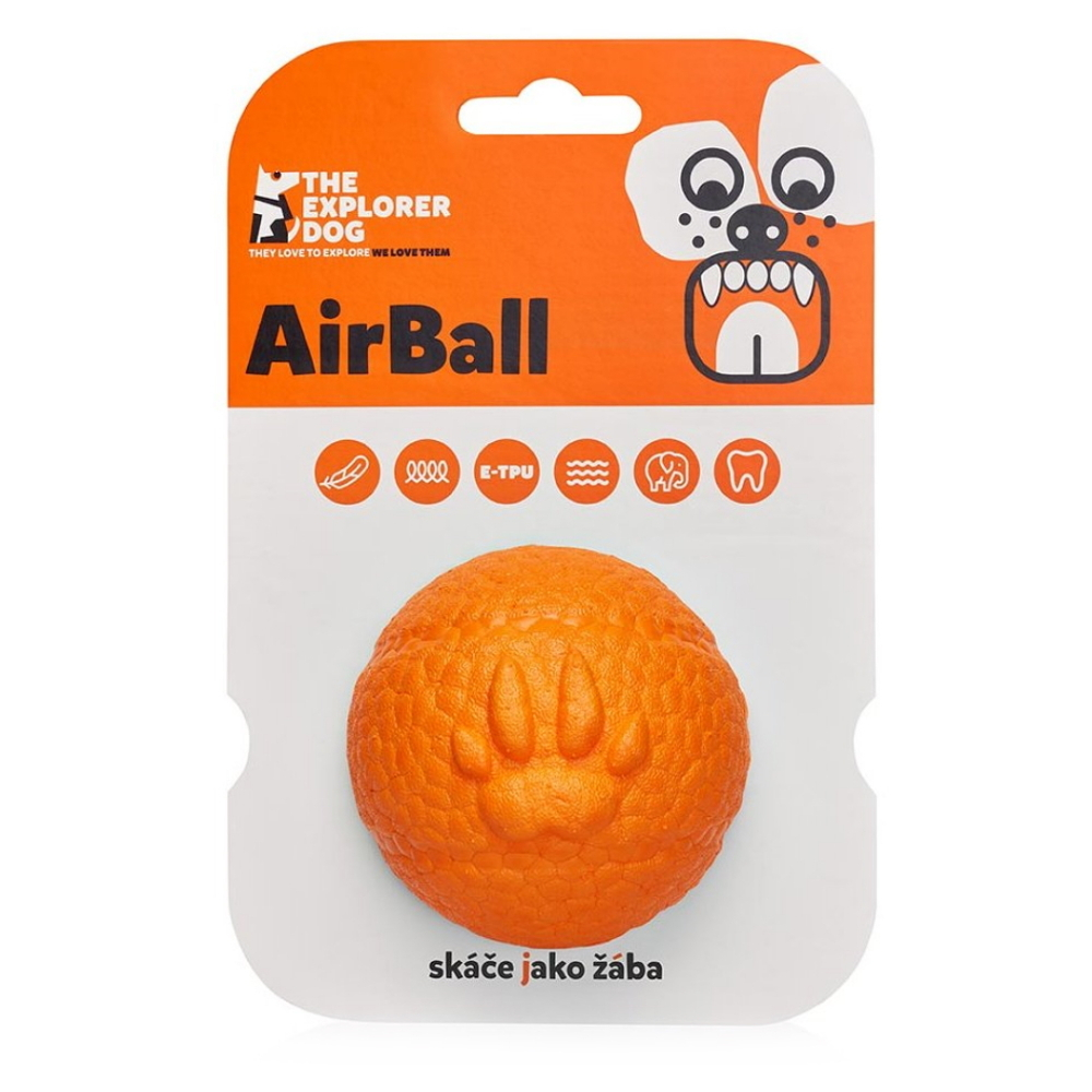 Levně EXPLORER DOG AirBall Oranžový míček pro psy 8 cm