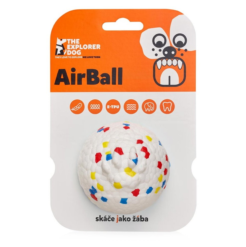 Levně EXPLORER DOG AirBall Tečkovaný míček pro psy 8 cm